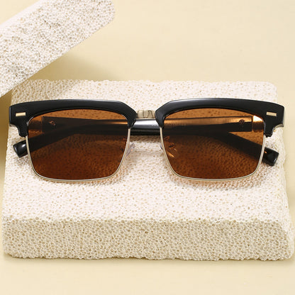 Modische Sonnenbrille mit Quadratischem Rahmen und Stilvollem Design Brehn