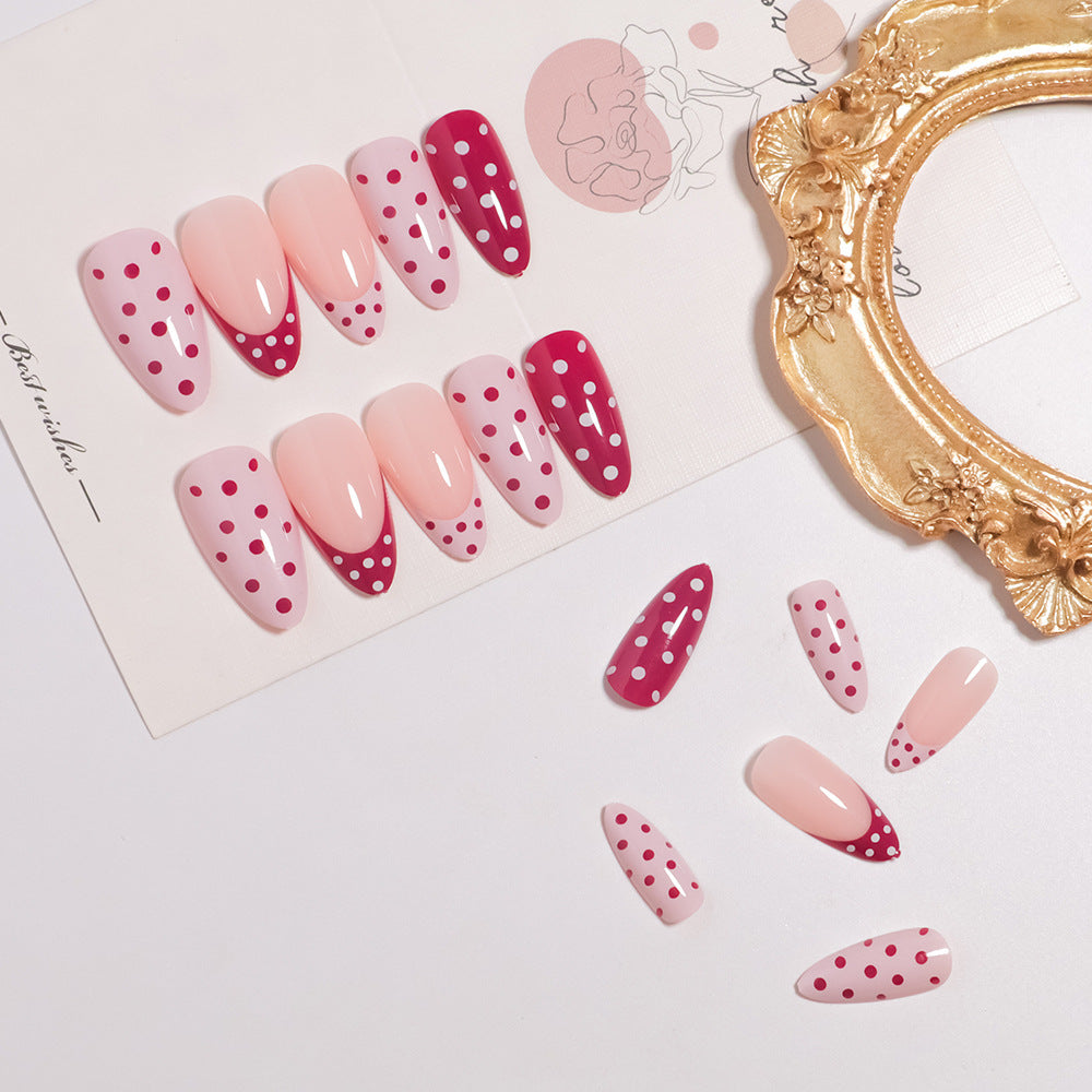 Polka Dot Design Press-On Nägel Brehn