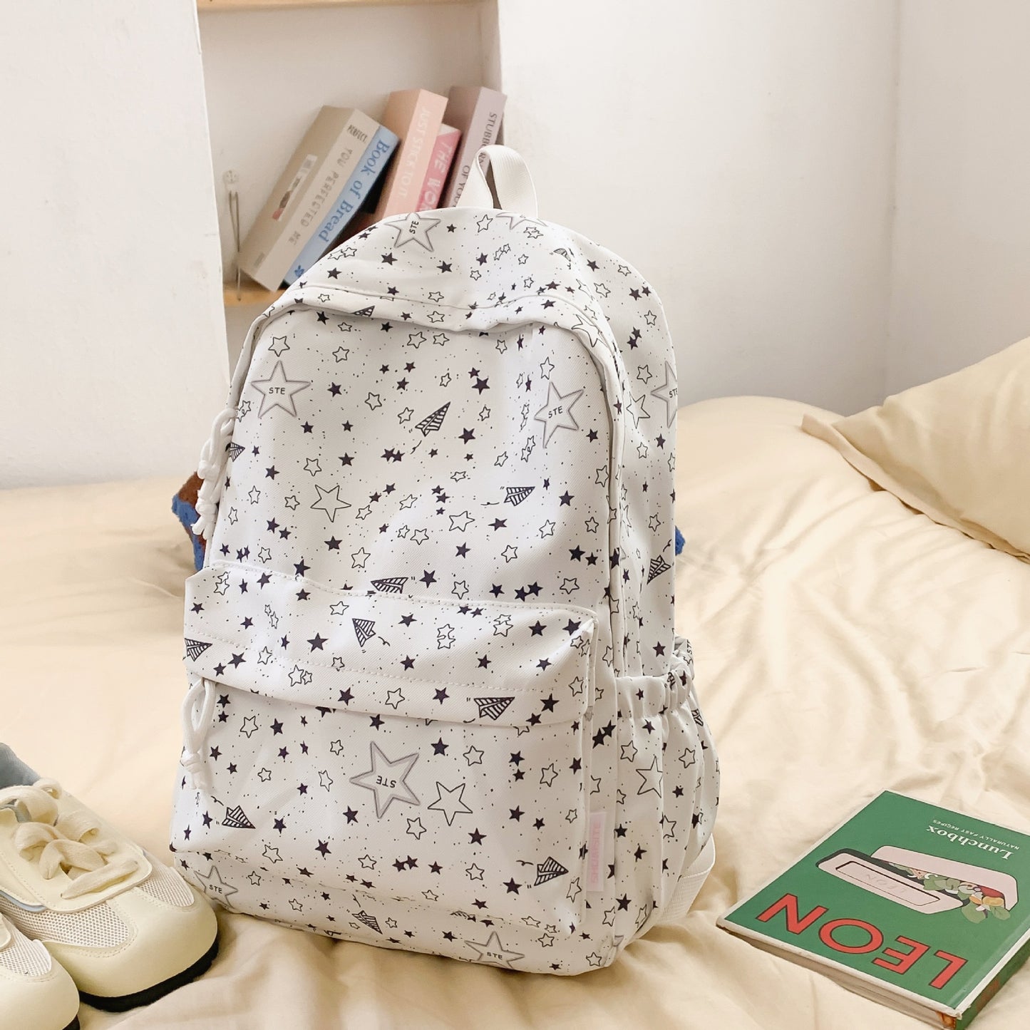 Sternmuster-Schulrucksack