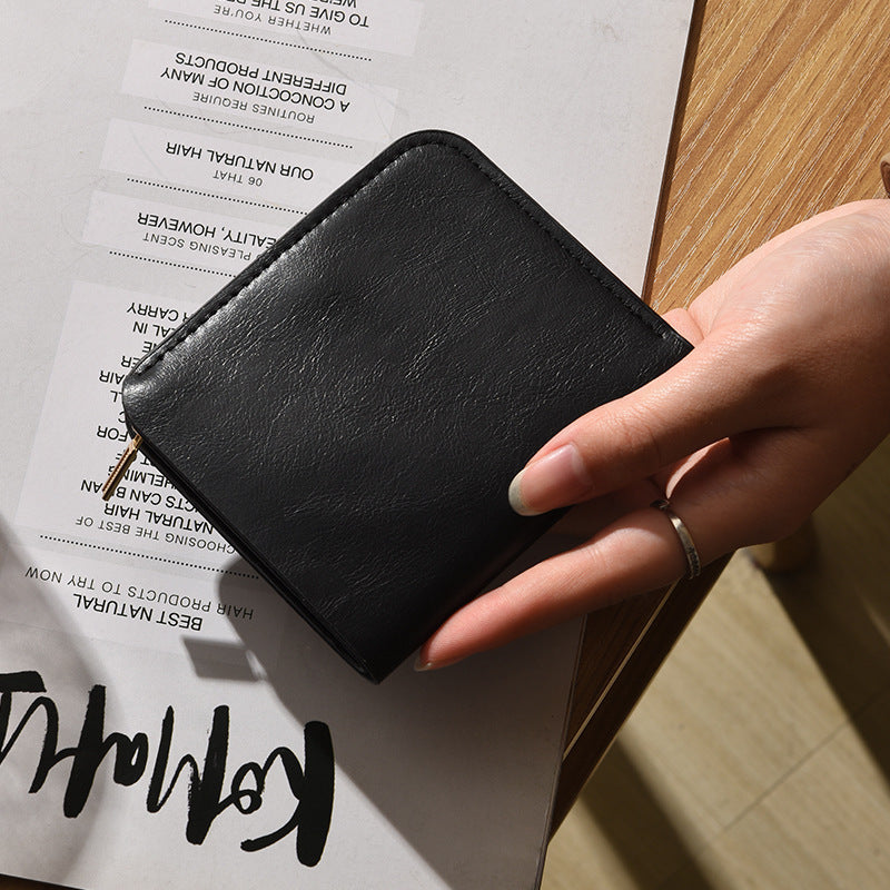 Klassische Leder Bi-Fold Geldbörse Brehn