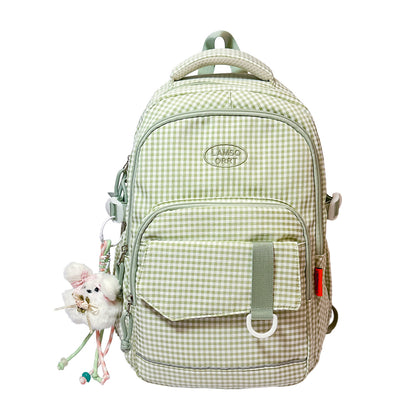 Stylische Schachbrettmuster-Rucksack Brehn 1791205963
