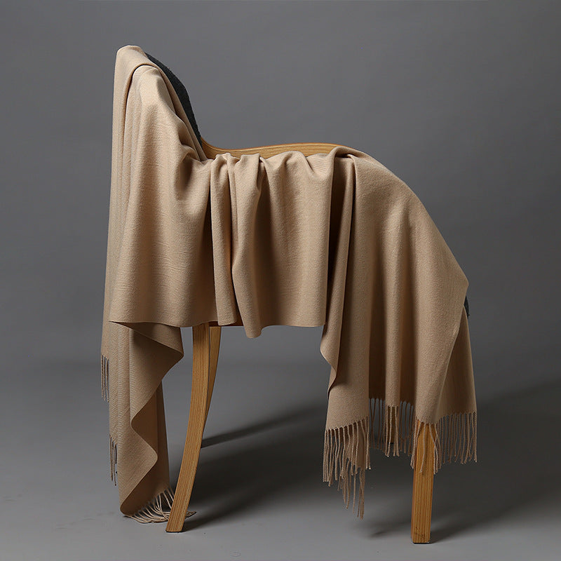 Luxuriöse Cashmere-Mischung Wurfdecke
