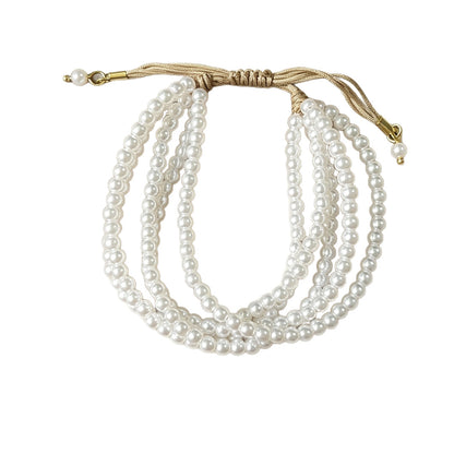 Mehrschichtige Perlenarmband Brehn