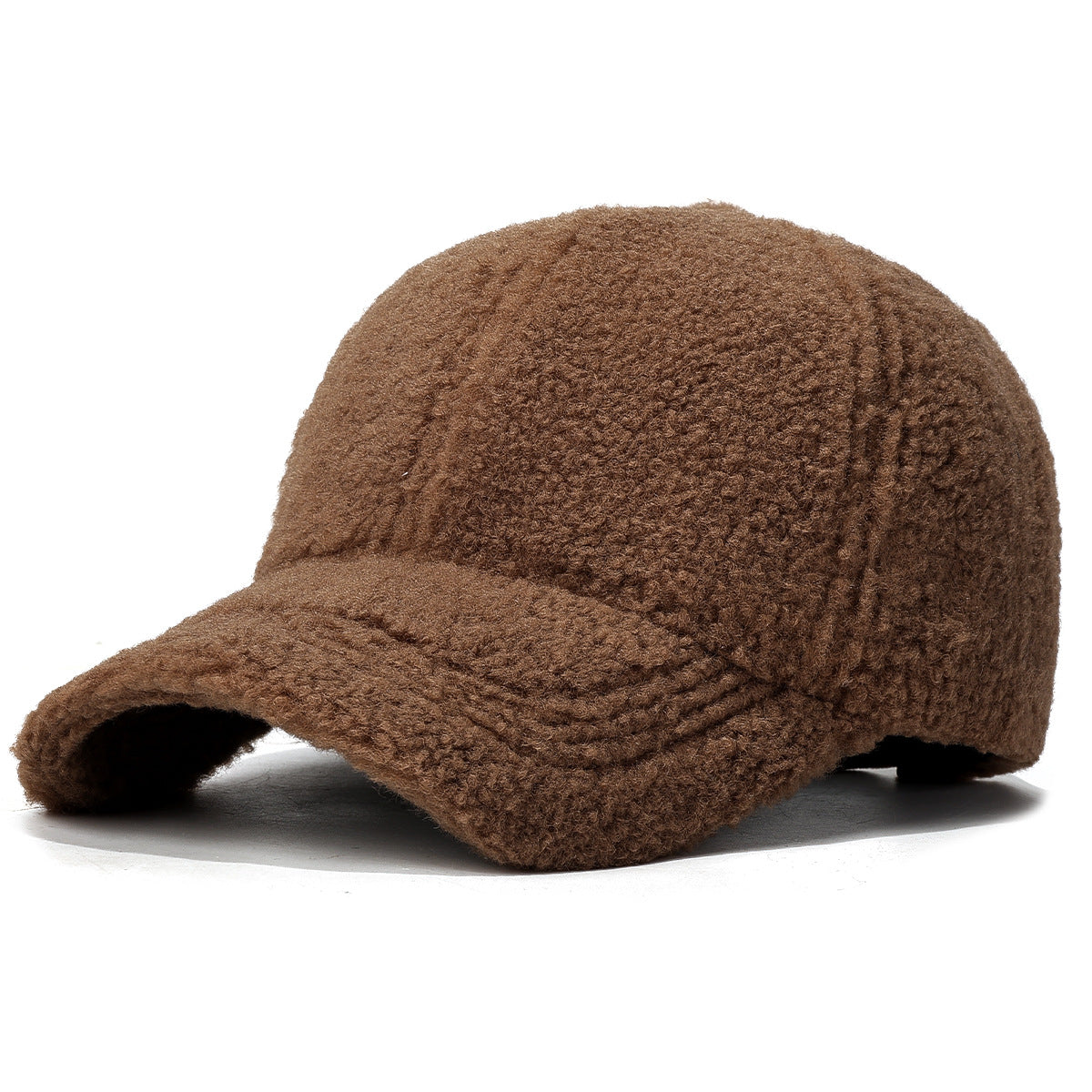 Damen Plüsch Fleece Baseballcap Brehn