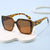 Damen modische geometrische Sonnenbrille im urbanen Stil Brehn