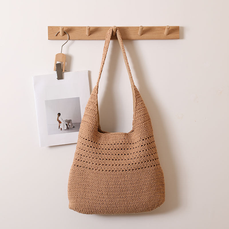 Damen Handgefertigte Stricktasche mit lässigem Design Brehn