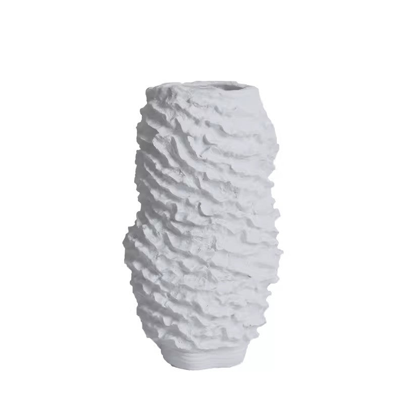 Empfindliche skulpturale dekorative Vase