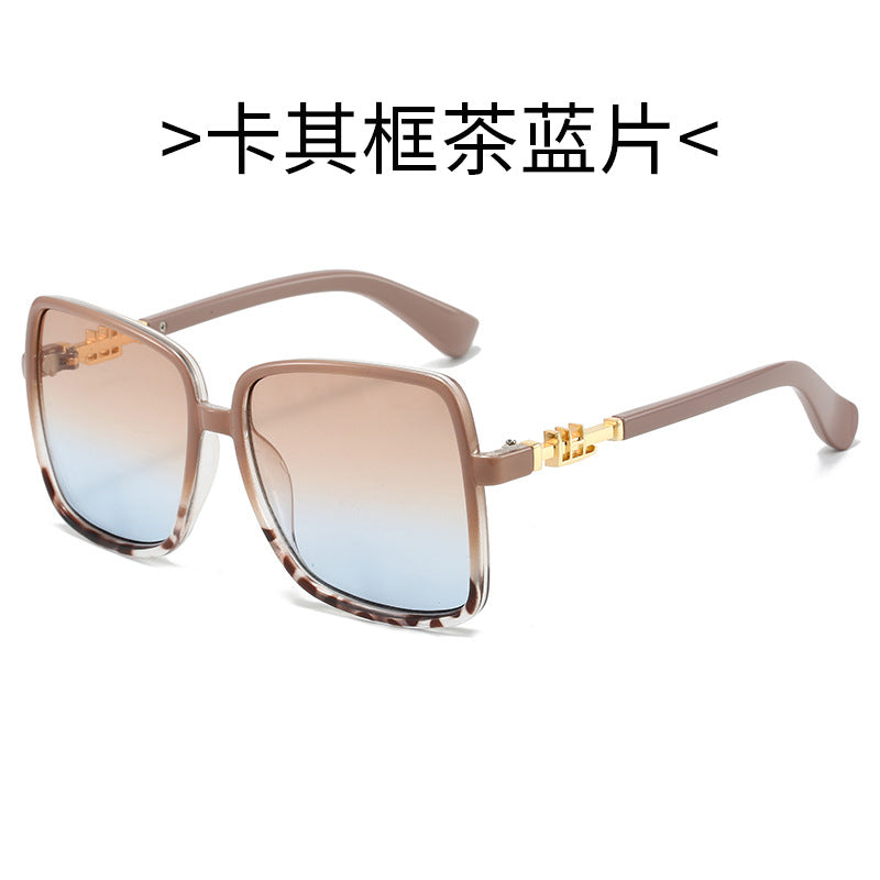 Damen Modische Sonnenbrille mit einzigartigem Farbverlauf Brehn