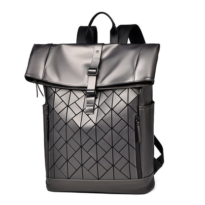 Geometrisch gemusterter urbaner Rucksack Brehn