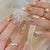 Kunstnägel mit Glamouriösen Metallic-Details und Funkelndem Design Brehn