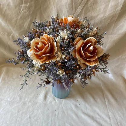 Natürlicher getrockneter Blumenstrauß