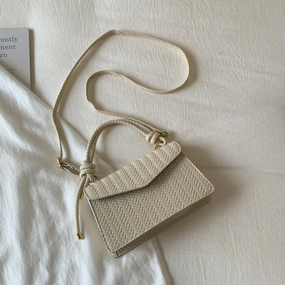 Handgewebte Crossbody Mini Tasche
