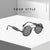 Damen modische Vintage-Sonnenbrille mit innovativem Drahtdesign Brehn