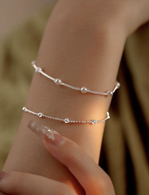 Verstellbares Perlen-Charm-Armband Brehn
