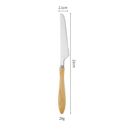 Professionelles und Ergonomisches Brotmesser mit Holzgriff Brehn