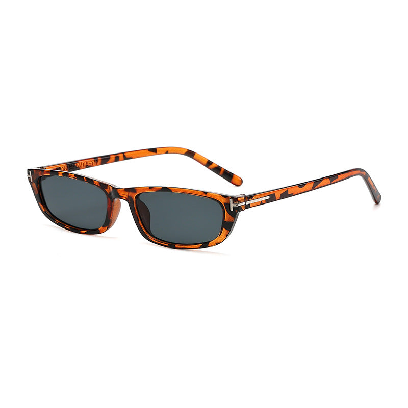 Damen modische Sonnenbrille mit elegantem Leopardenmuster Brehn