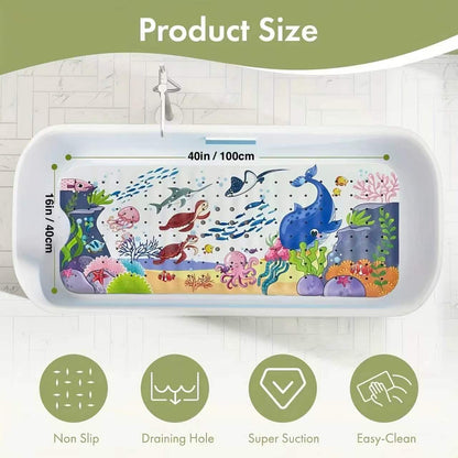 Dekorative Meeresmuschel-Badematte Brehn