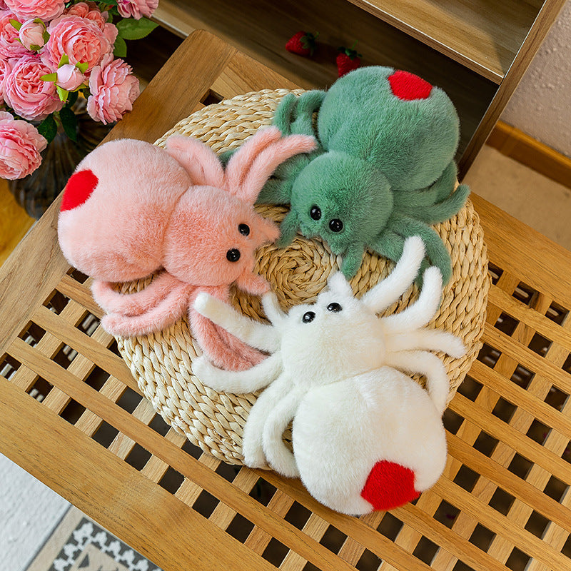 Kuscheliges Plüschspielzeug in Krabbenform