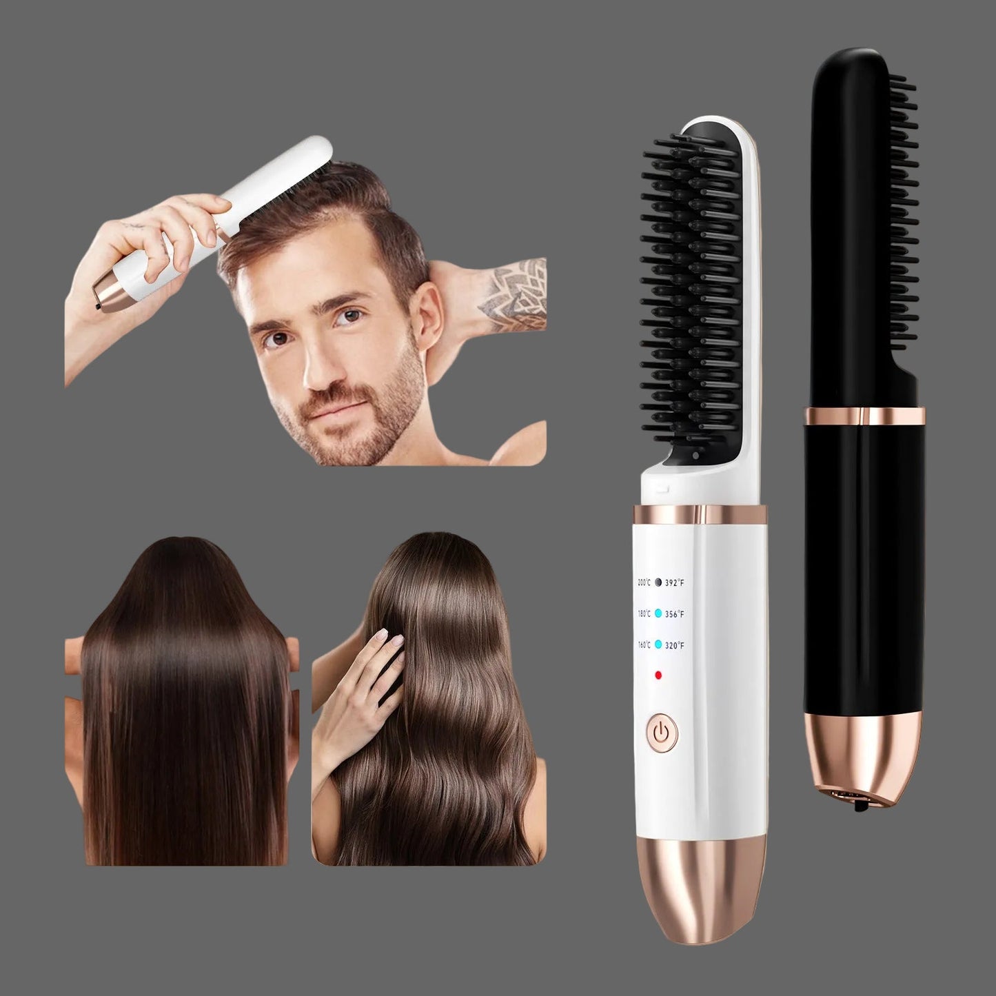 Haar Glättebürste Brehn