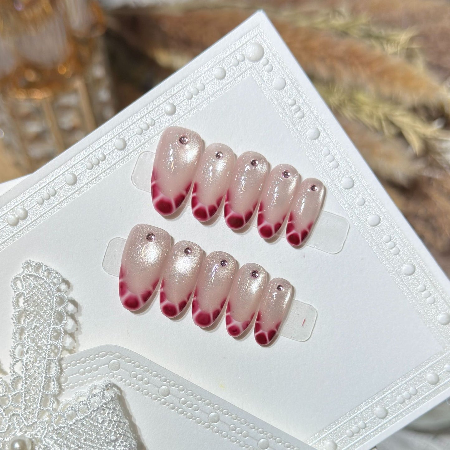 Elegante Gel Press-On Nagel Set Brehn