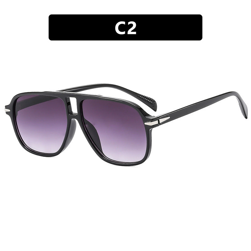 Damen modische, quadratische Sonnenbrille mit stylischem Rahmen Brehn