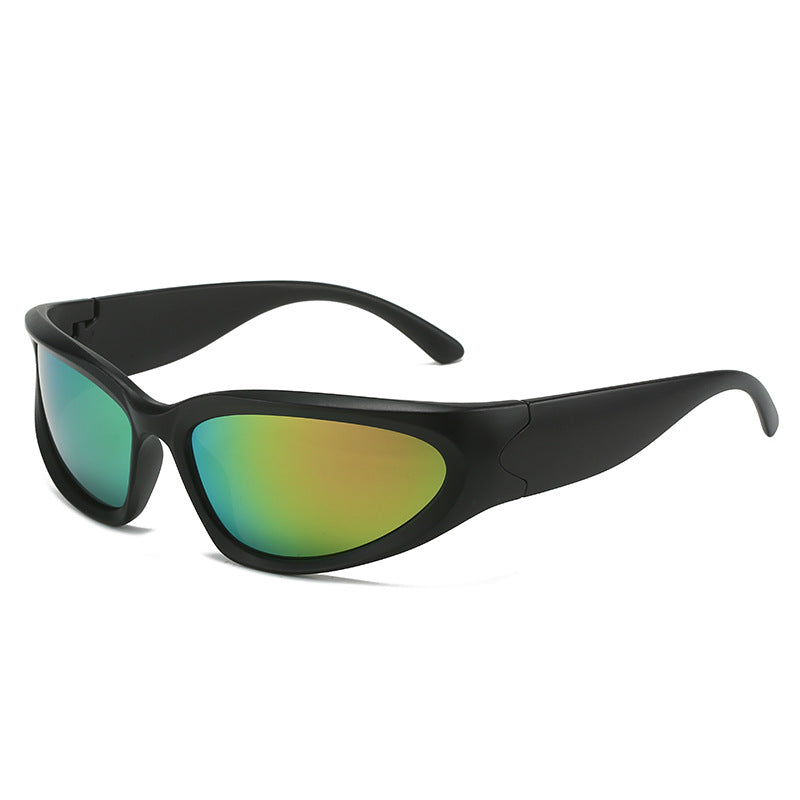 Damen sportliche Sonnenbrille mit ergonomischem Design und polarisierenden Gläsern Brehn