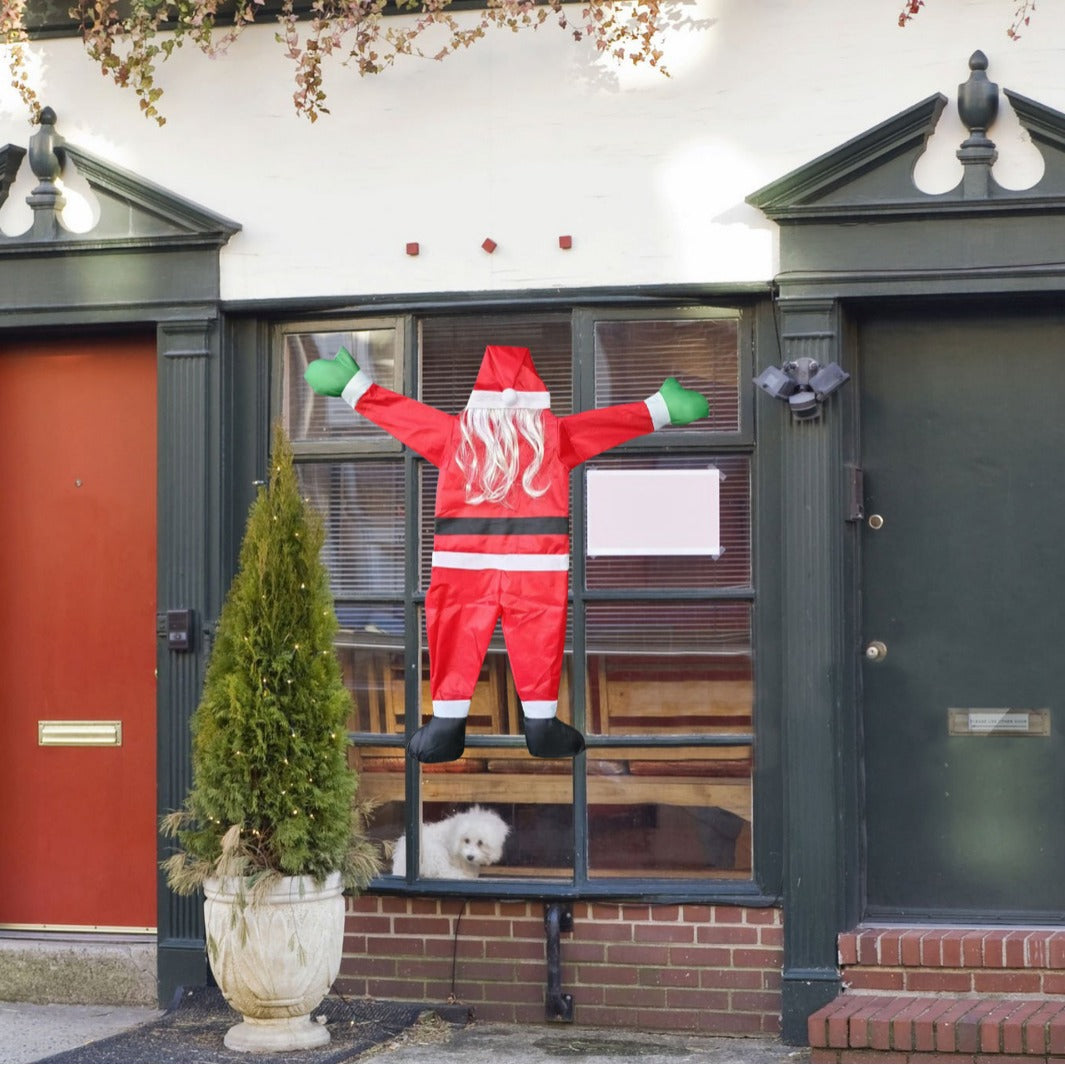 Aufblasbare Weihnachtsmannkostüm