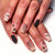 Halloween-Themen Press-On Nail Art Set Brehn