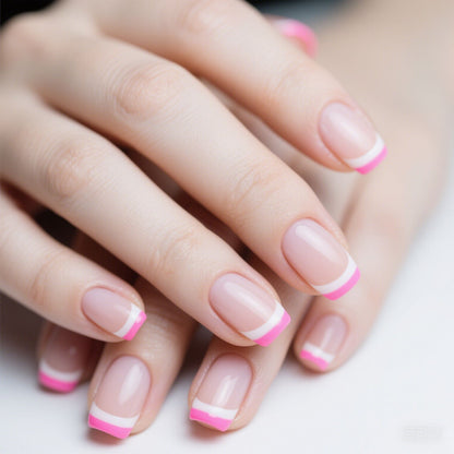 Elegante französische Spitzen-Acryl-Nagelverstärkungen Brehn 1789915301
