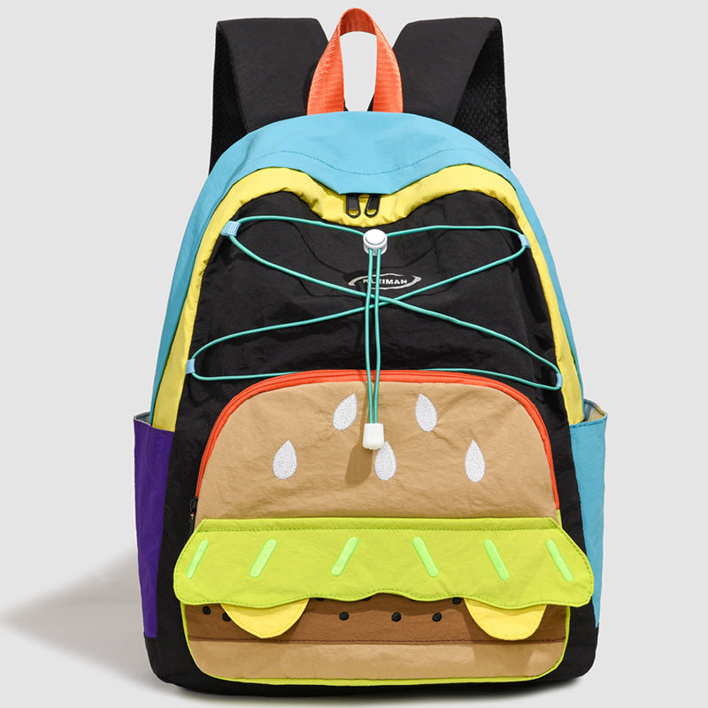 Lustiger gemusterter Rucksack