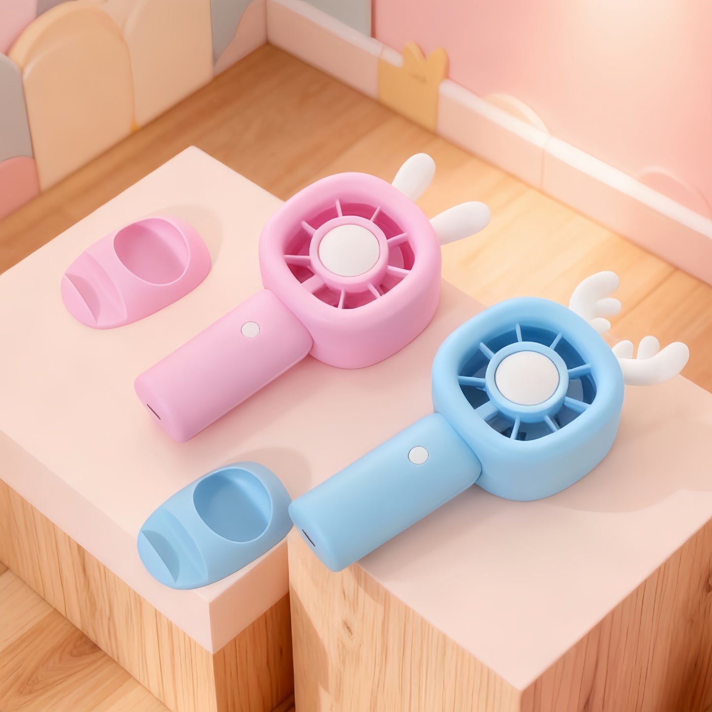 Unisex Tragbarer Handventilator mit verspieltem Design Brehn