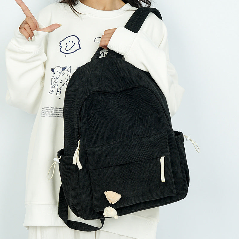 Cordura Texturierte Lässige Schul-Rucksack Brehn
