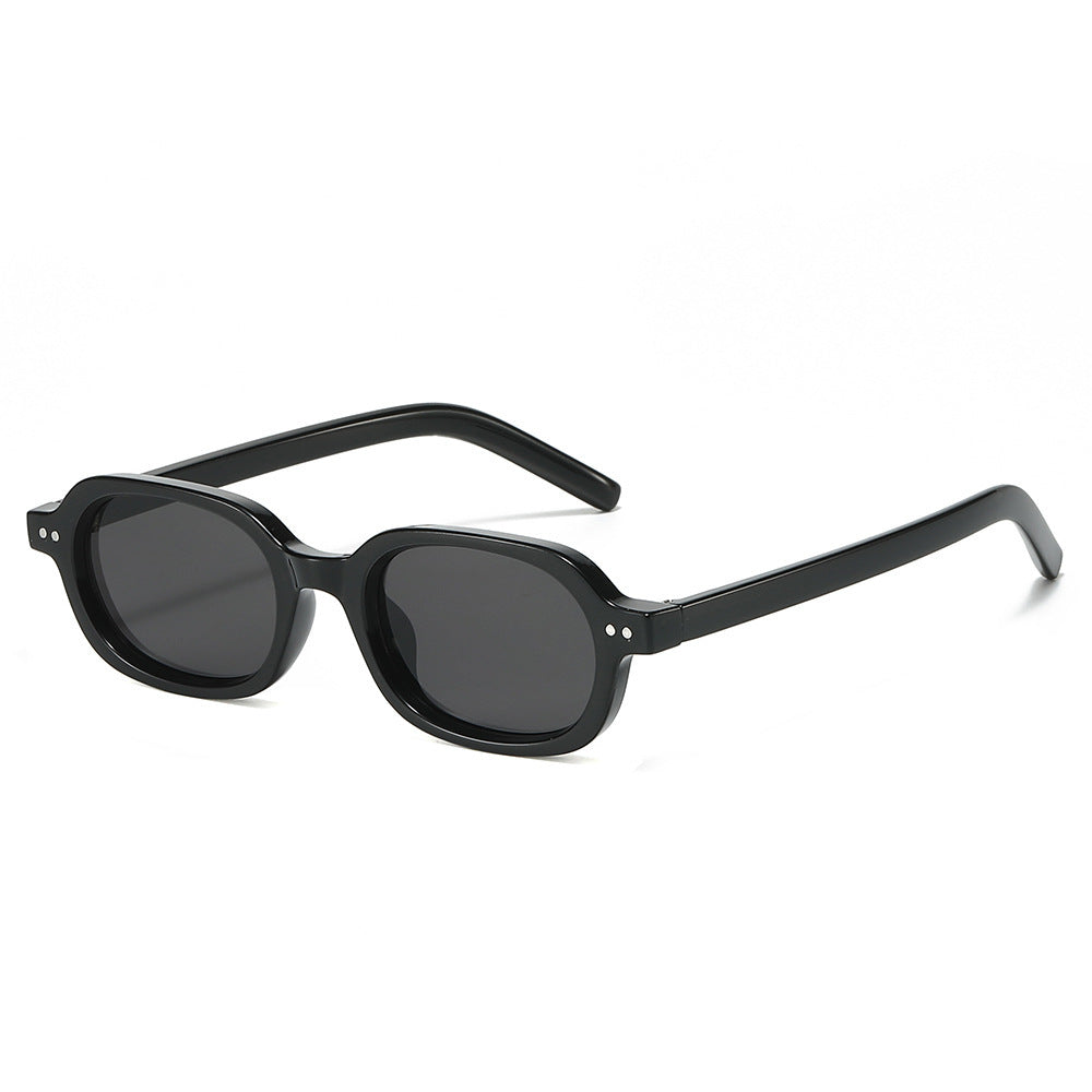 Stilvolle Vintage-inspirierte ovale Sonnenbrille Brehn