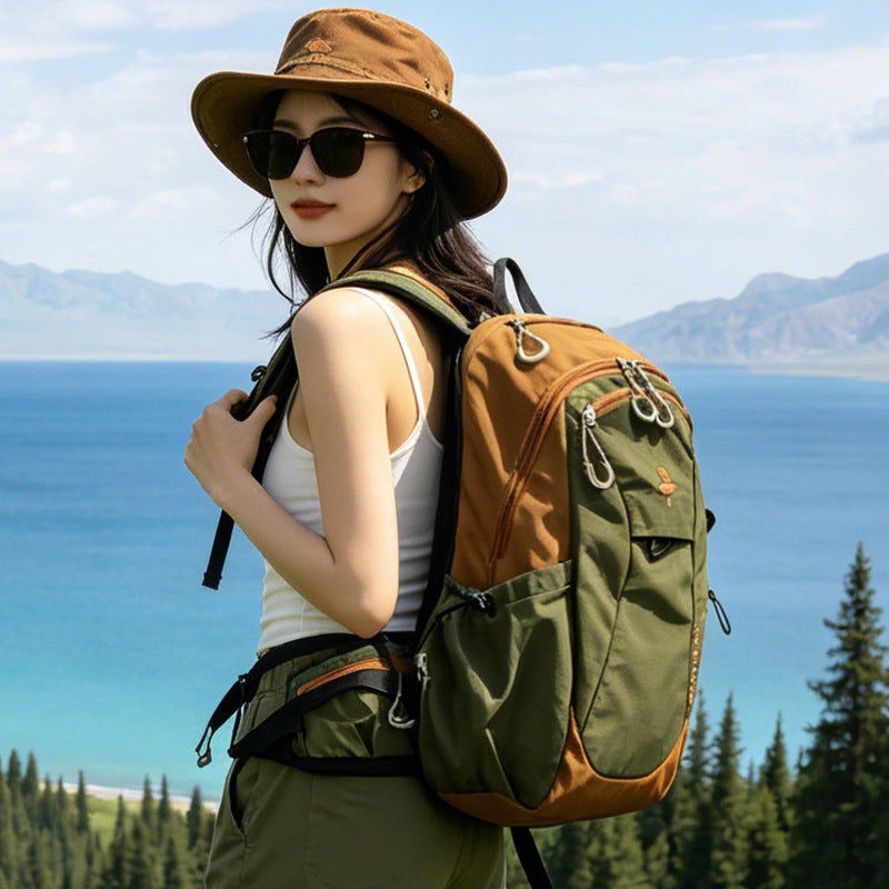 Vielseitiger Rucksack für Wanderungen mit mehreren Fächern Brehn