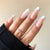 Elegantes Kunstnagelset mit Hochglanz- und French-Spitzen Brehn