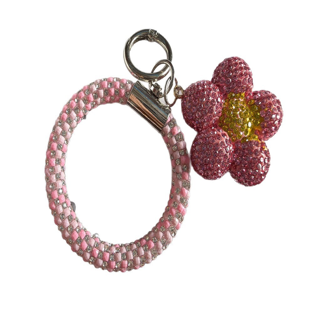 Kirschtmatischer Strass-Schlüsselanhänger Brehn