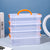Stapbarer Multi-Compartment Lagerorganisator Brehn