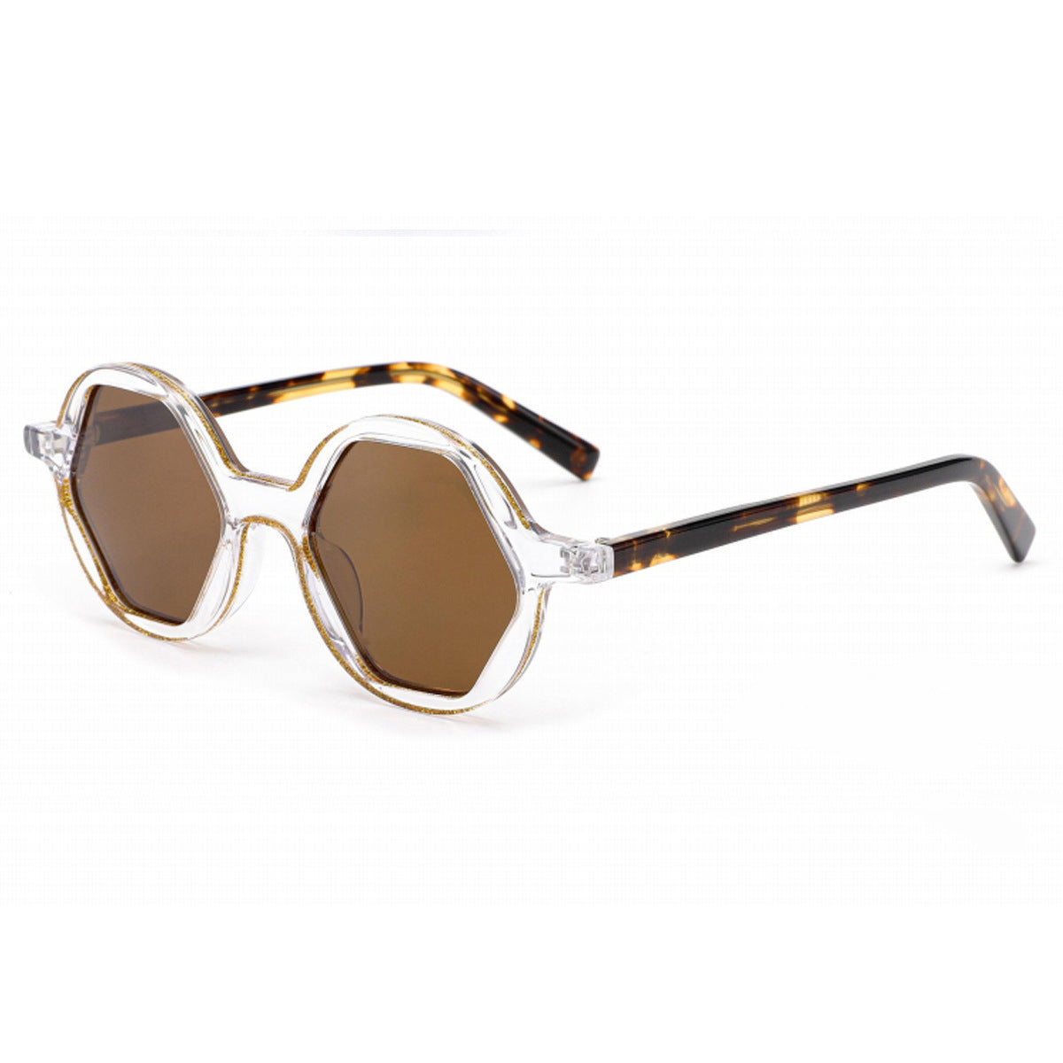 Damen Sonnenbrille im einzigartigen oktogonalen Design Brehn