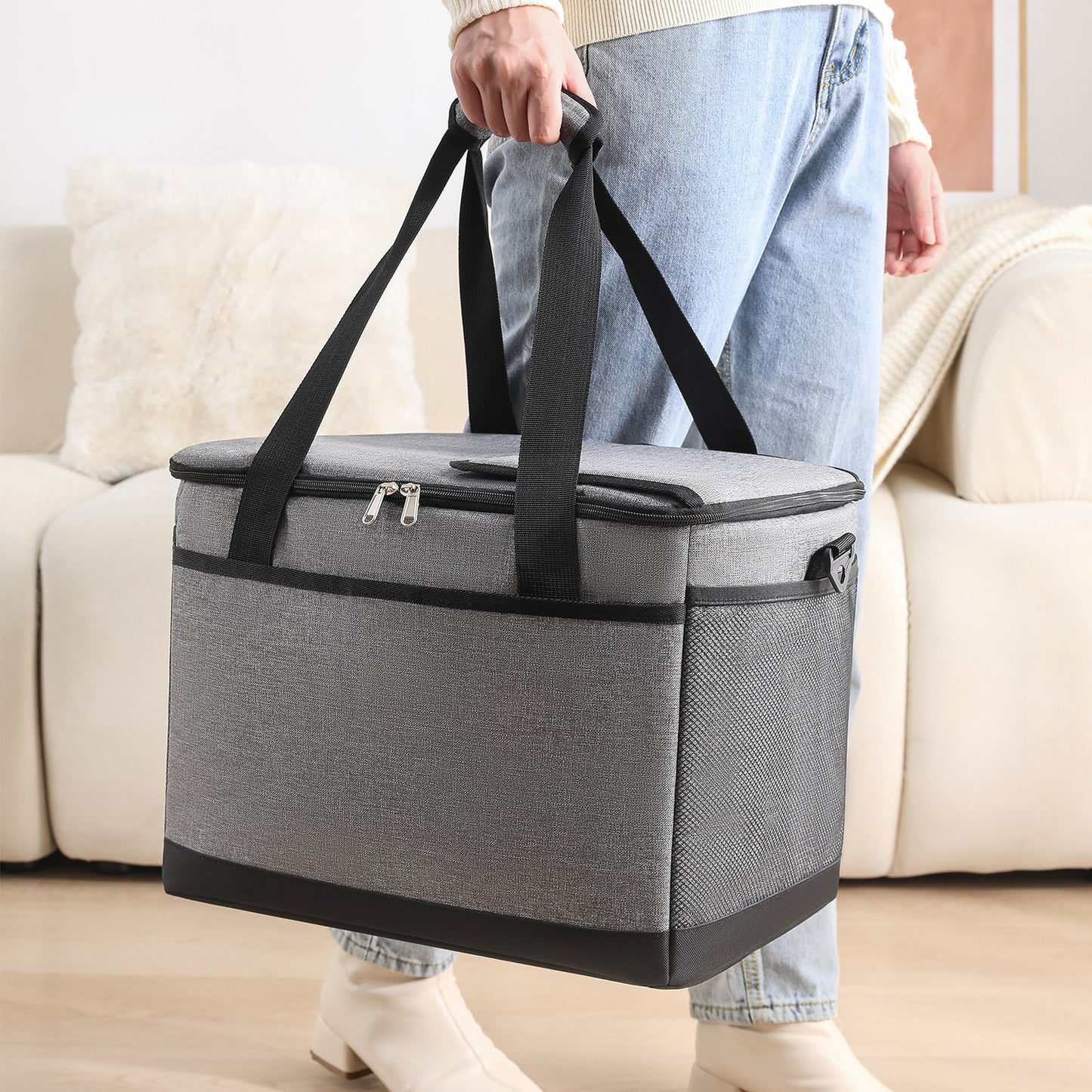 Damen Isolierte Kühltasche mit mehreren Fächern Brehn  1782278624