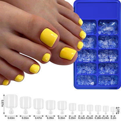 Premium Gel Zehennagel Verlängerungsset Brehn