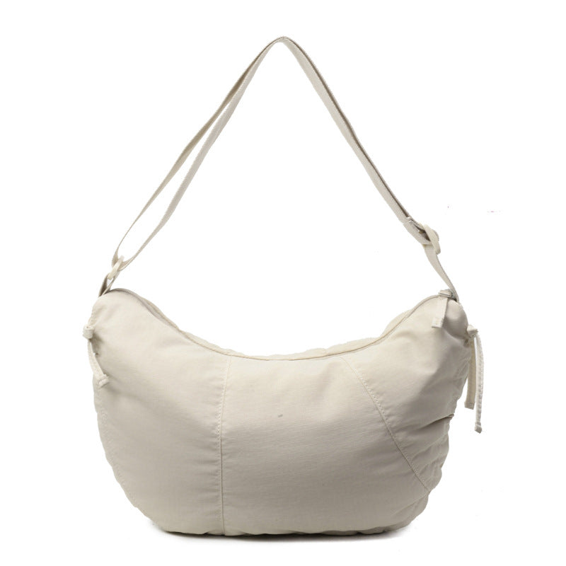 Lässige weiche Stoff Hobo Tasche Brehn