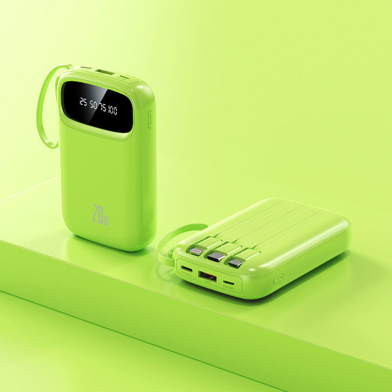 Hochleistungs Powerbank mit integriertem Ladeadapter Brehn