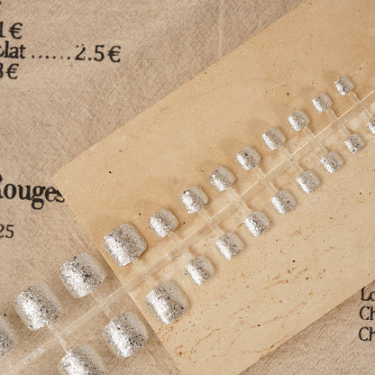 Premium Glitzer Presse-on Nagel Set Brehn
