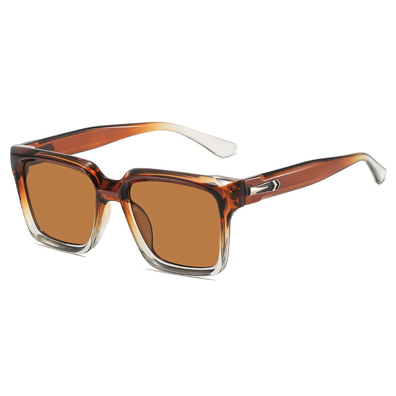 Elegante Übergroße Quadratrahmen-Sonnenbrillen Brehn