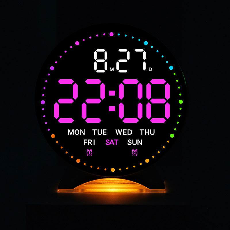 Digitaler Wecker mit Großer Led-Anzeige und Multifunktionalem Display Brehn