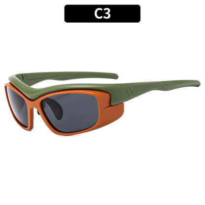 Sportliche Wickelsonnenbrille