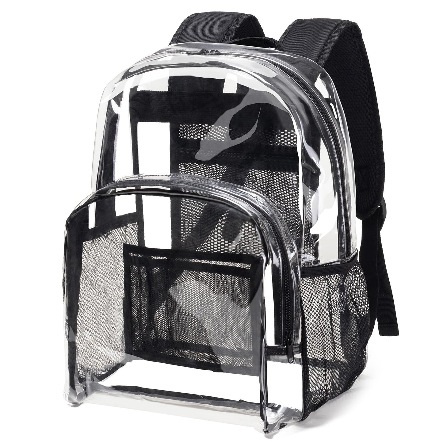 Unisex durchsichtiger Rucksack mit atmungsaktivem Netzdesign Brehn