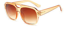 Oversized quadratische Rahmen Sonnenbrille Brehn
