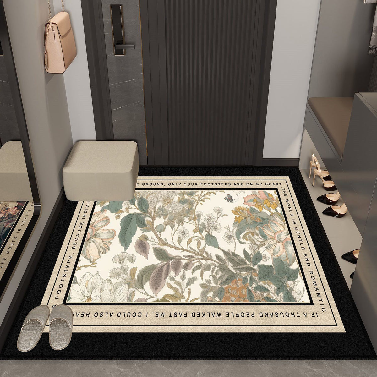 Stylisher dekorativer Teppich