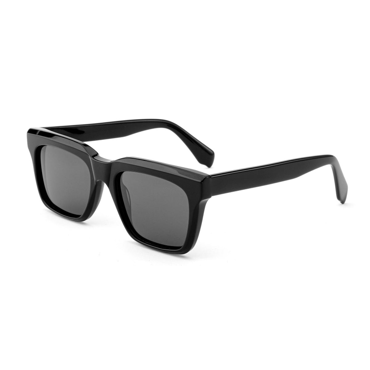 Damen modische Sonnenbrille im eleganten Rechteckdesign mit robustem Rahmen und UV-Schutz Brehn